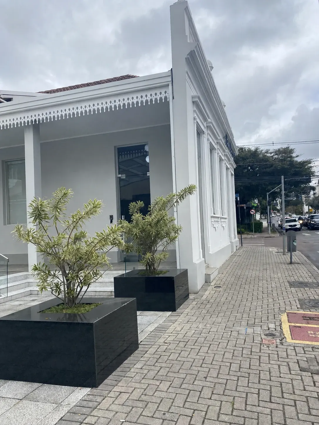 Fachada de edificação concluída